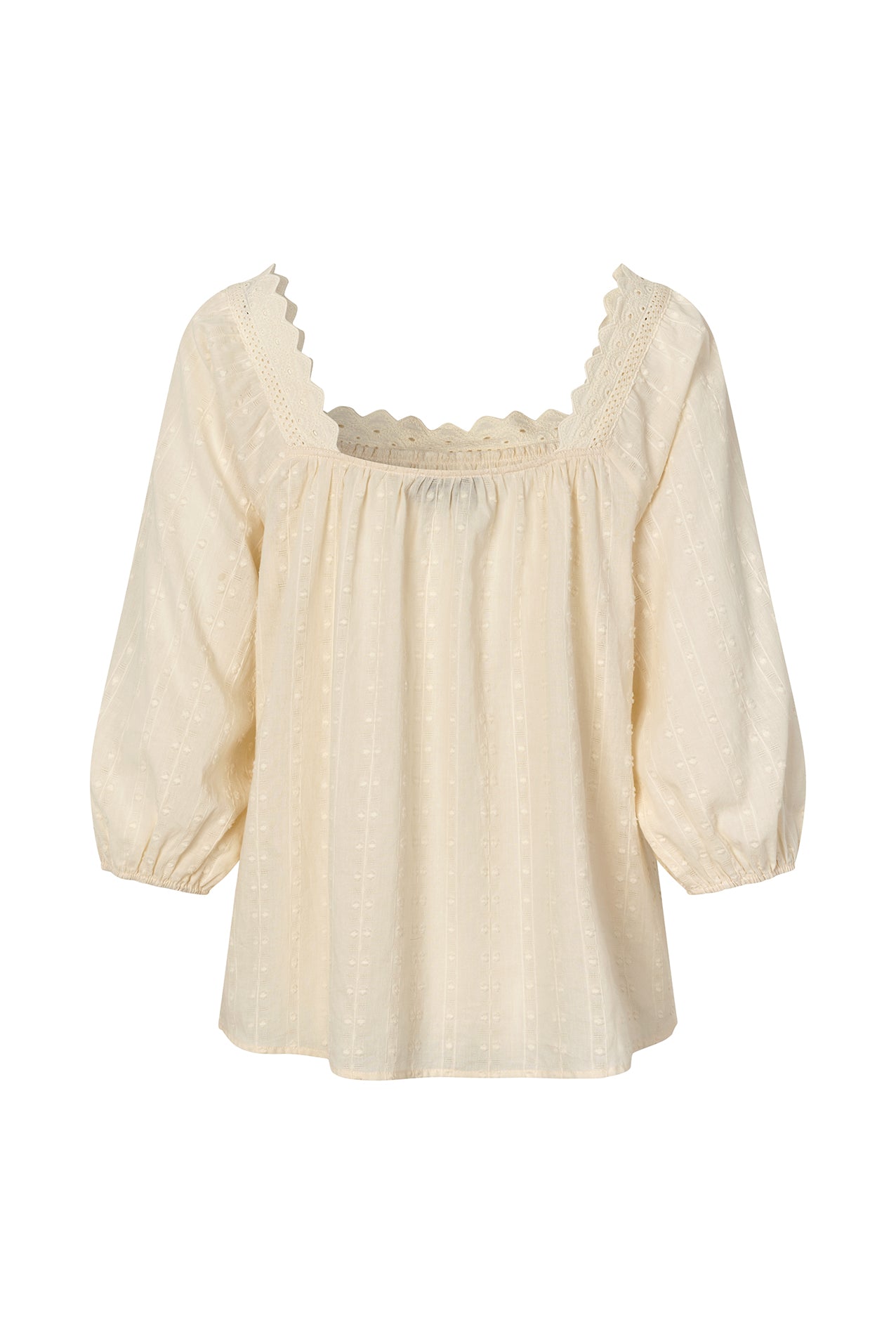 Lollys Laundry Sasha Blouse Skjorte - Creme
