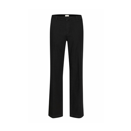 My Essential Wardrobe Lara Pants Black Wash