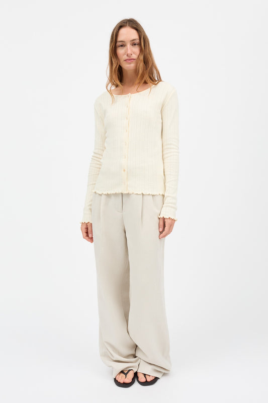 Skall Studio Edie Cardigan - Butter
