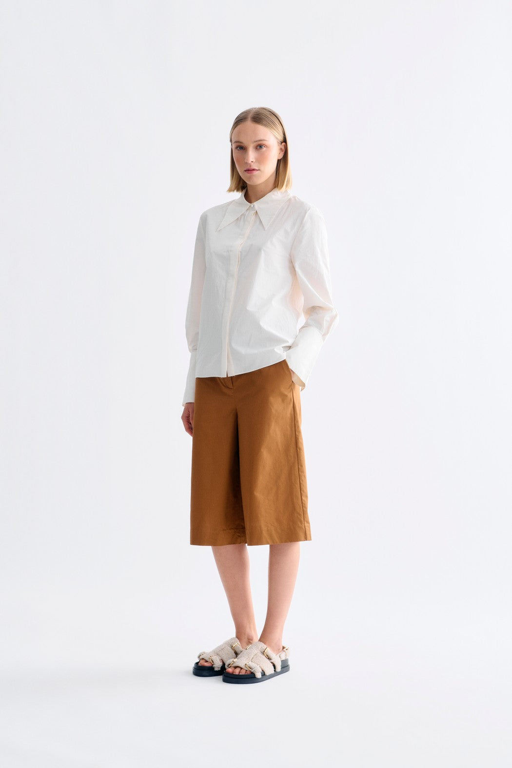 Lovechild Campbell Shirt Skjorte - Egret