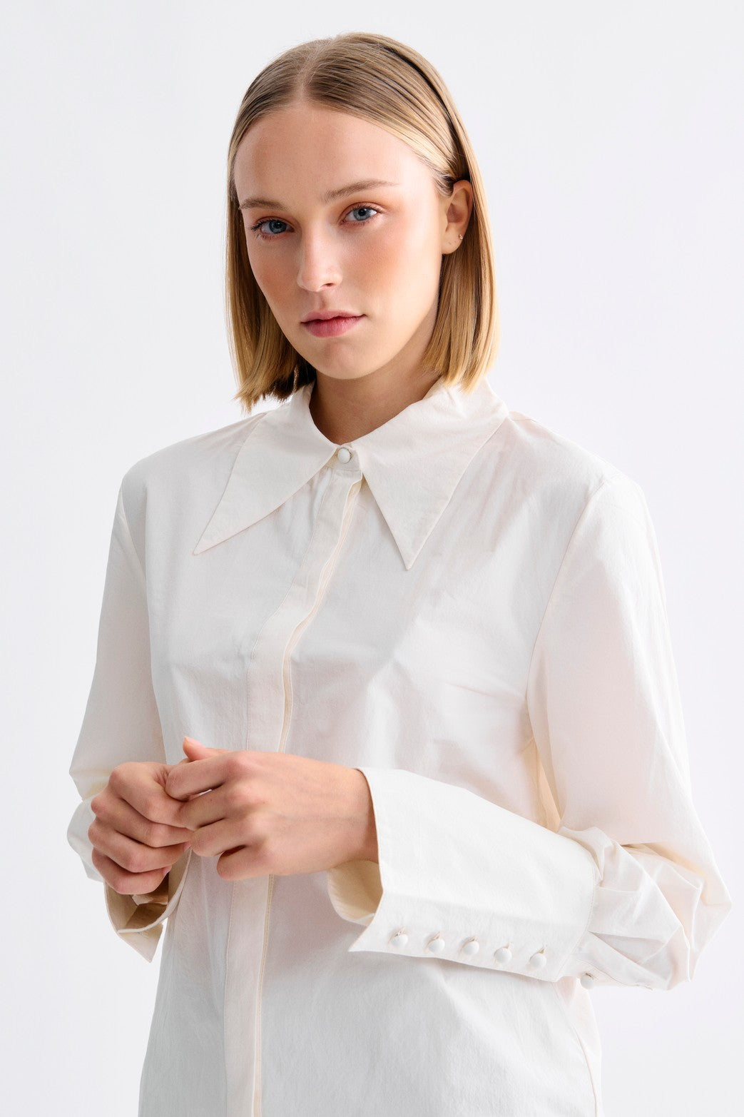Lovechild Campbell Shirt Skjorte - Egret