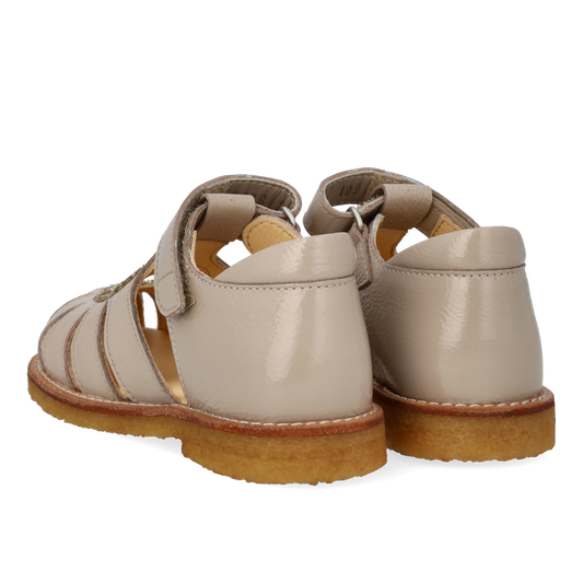 Angulus Hjertesandal  - Sand/Champagne