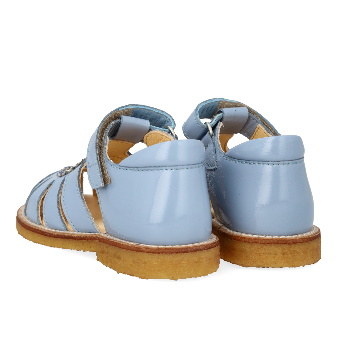 Angulus Hjertesandal  - Blue/Multi