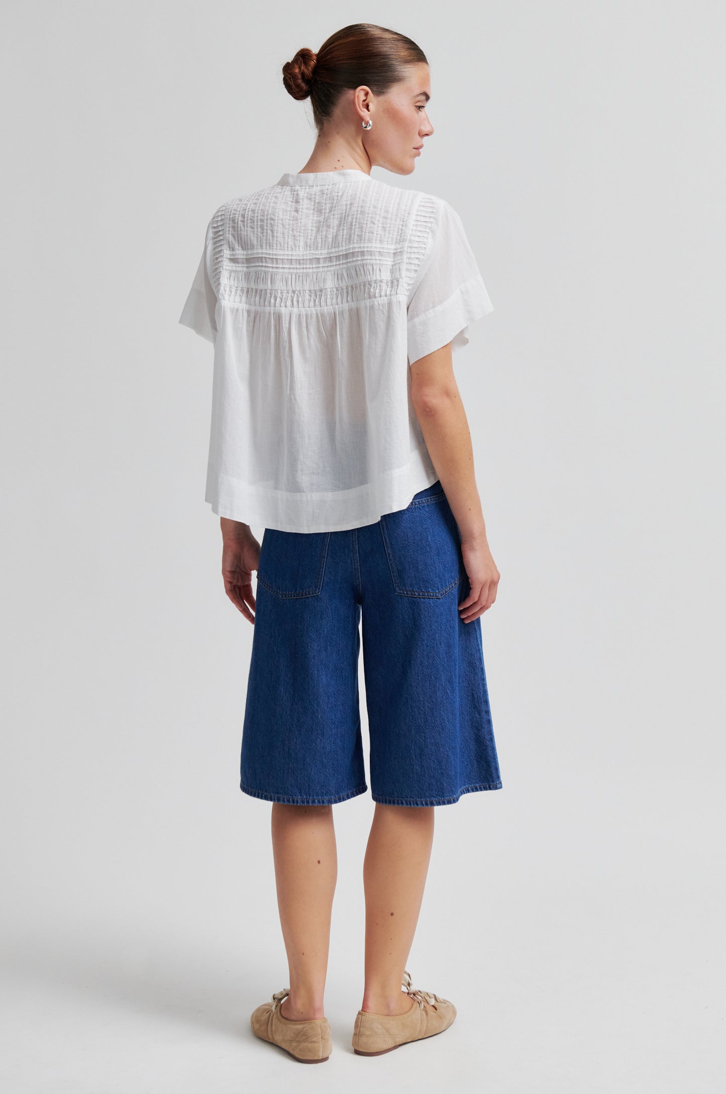 Second Female Maise SS Blouse - White