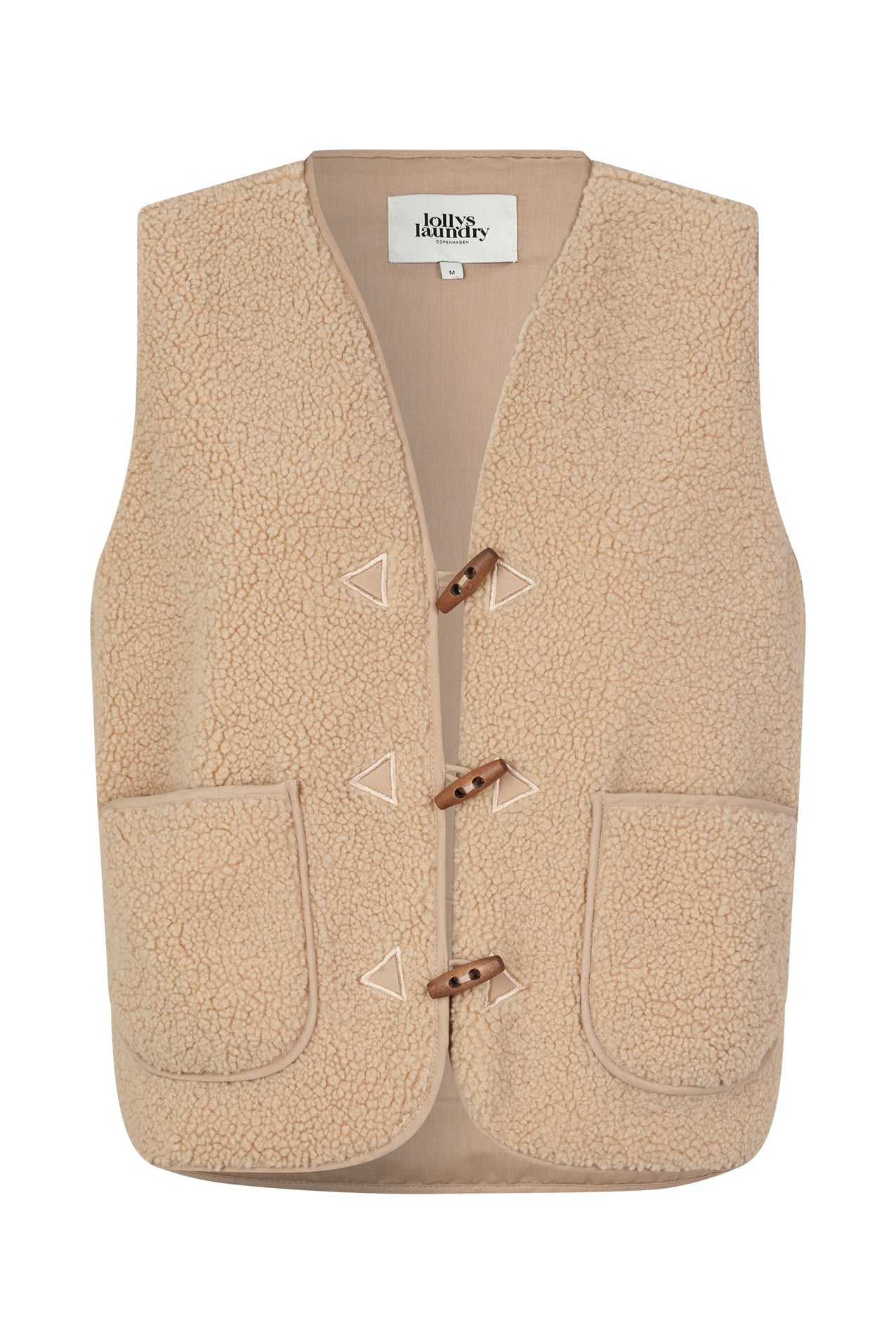 Lollys Laundry Hugo Vest Beige