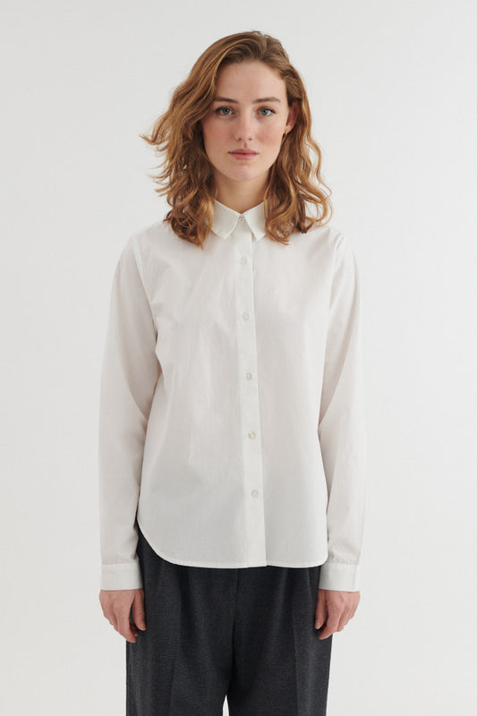 Basic Apparel Silje Shirt - Bright White