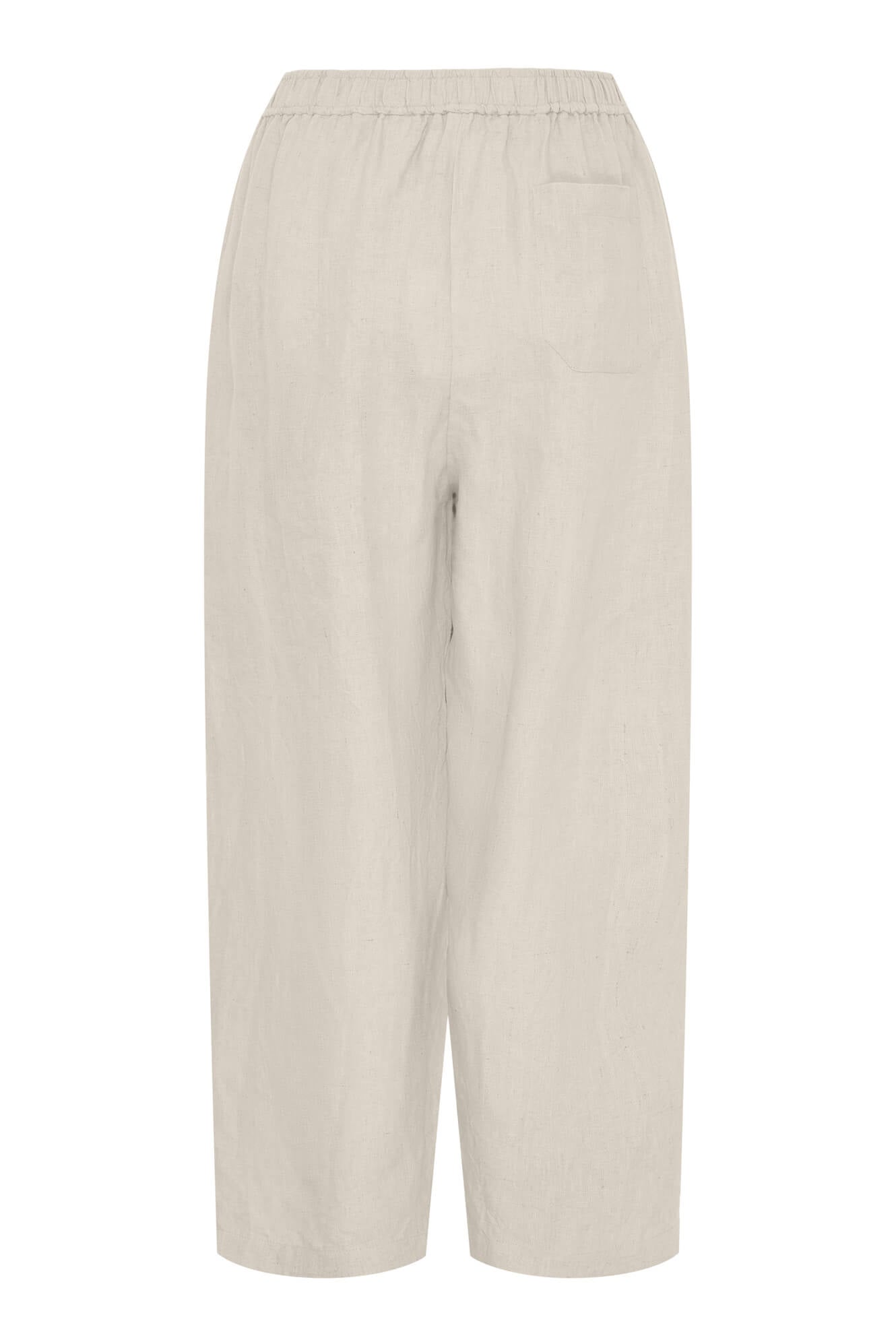 Anne-mi Billie Barrel Pant Bukser - Oatmeal