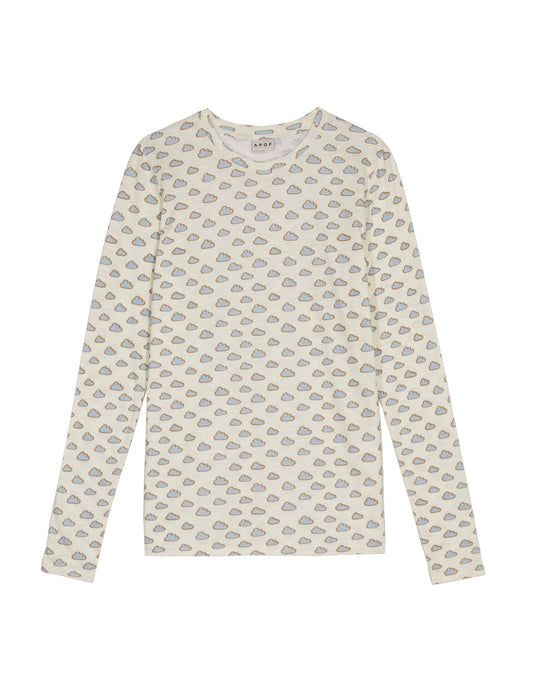 APOF Cinna Blouse Sky Notes Blouse - Sky Notes