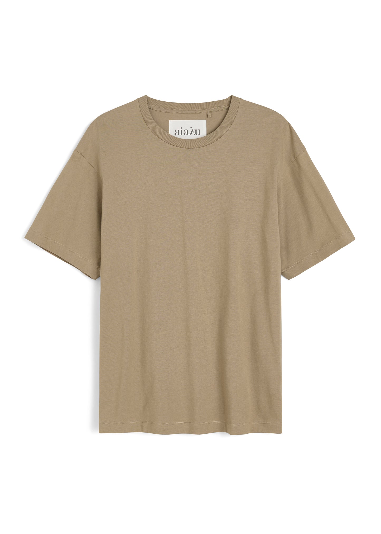 Aiayu Classic Circular Tee T-shirt - Clay