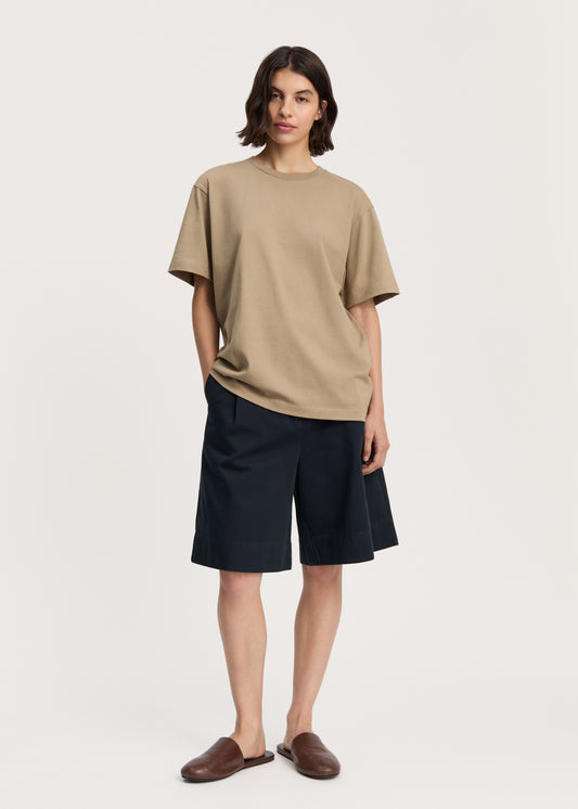Aiayu Classic Circular Tee T-shirt - Clay