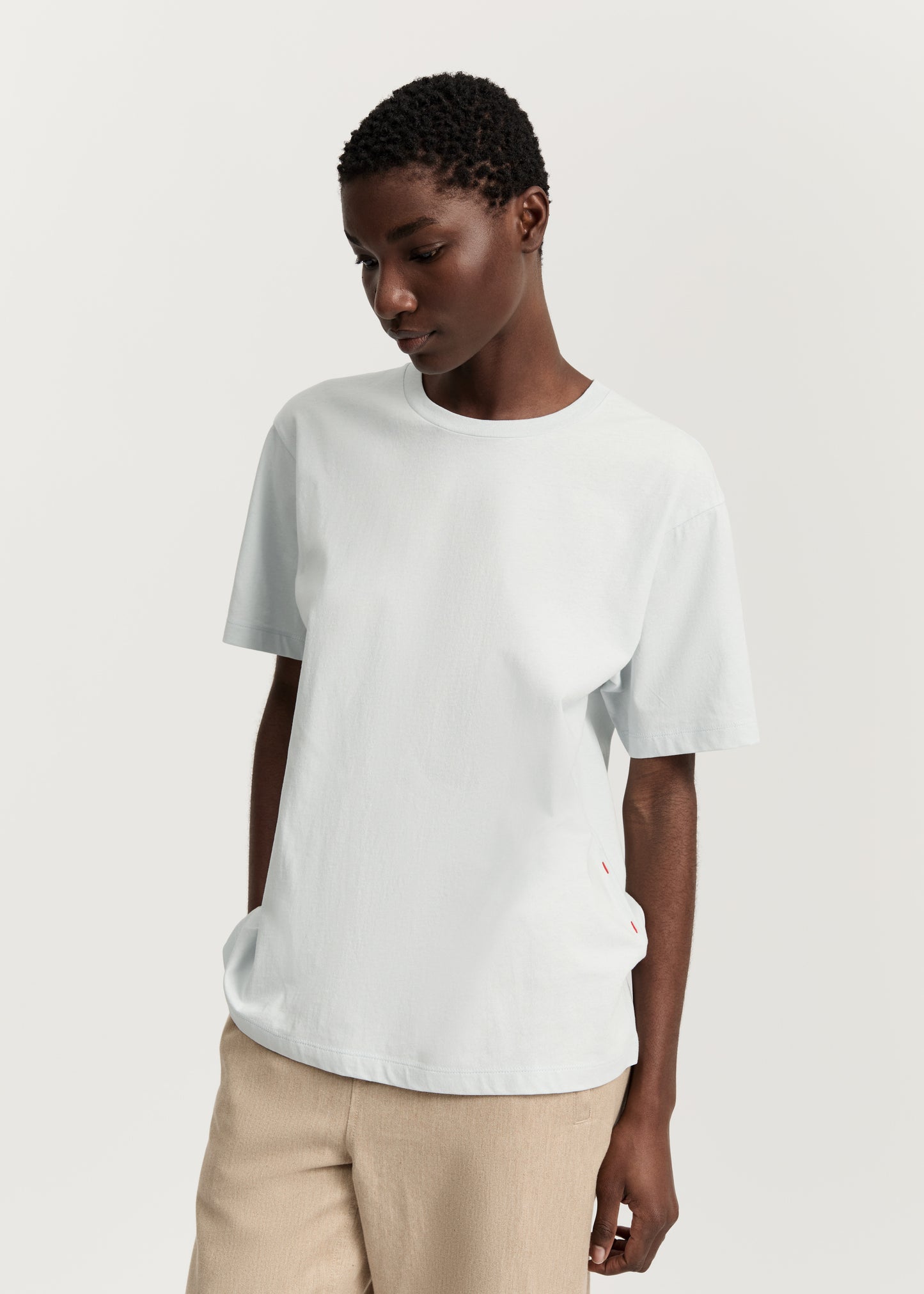 Aiayu Classic Circular Tee White