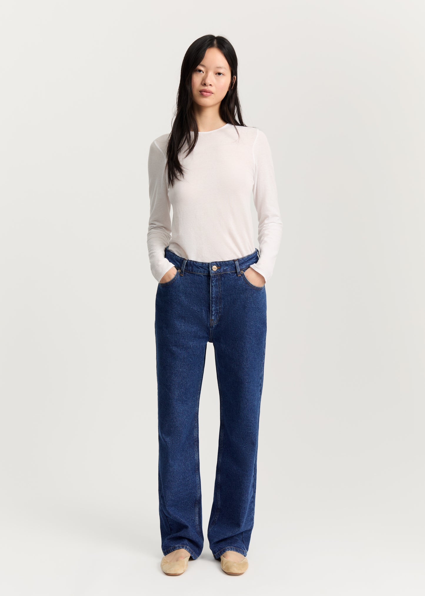 Aiayu Cooper Highwaist Straight Jeans