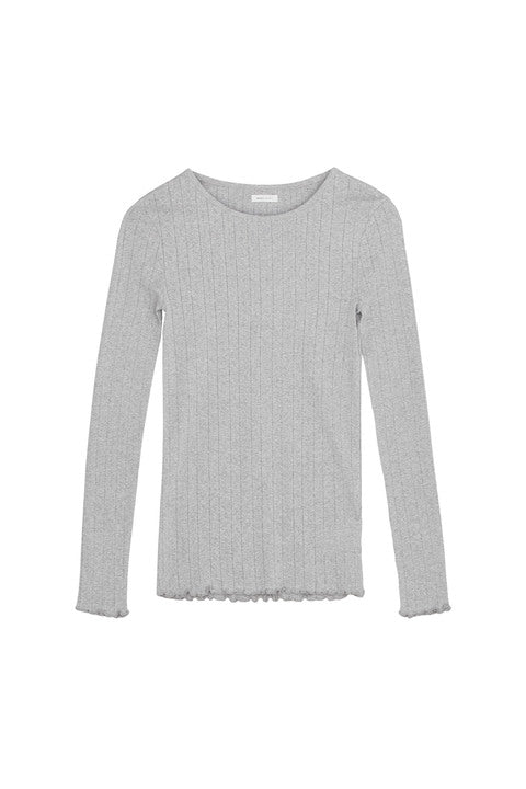 Skall Studio Edie Blouse - Grey Melange