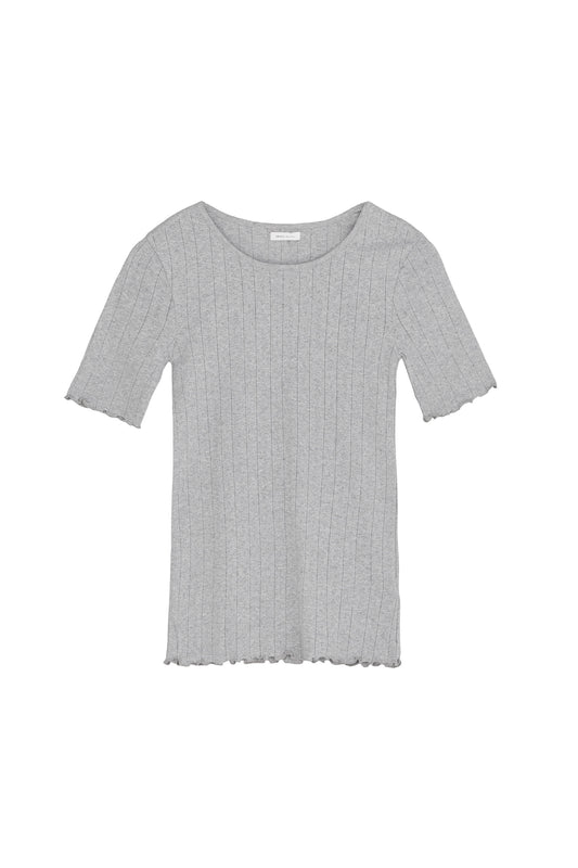 Skall Studio Edie Tee Grey Melange