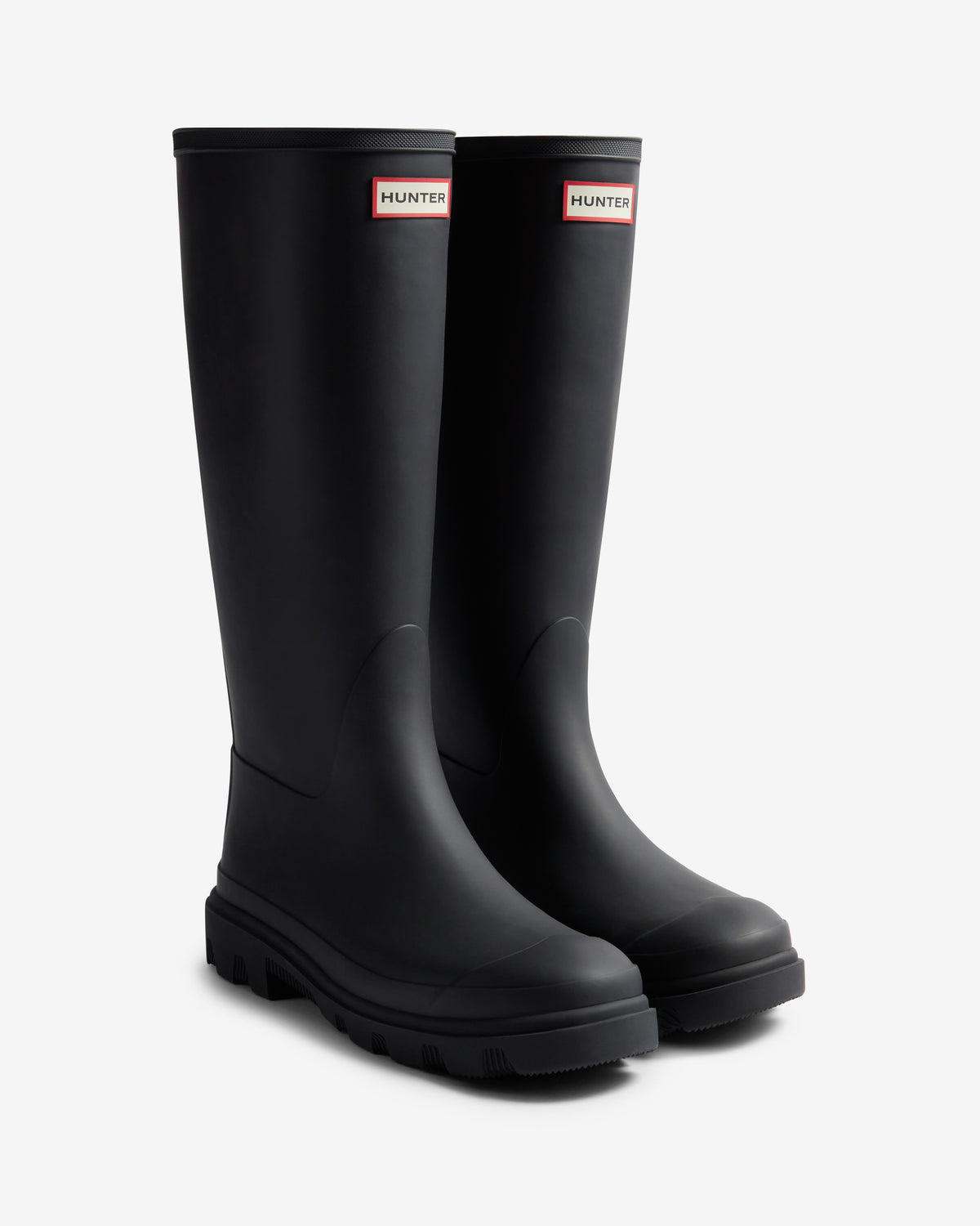 Hunter Unisex Lang Støvle - Black
