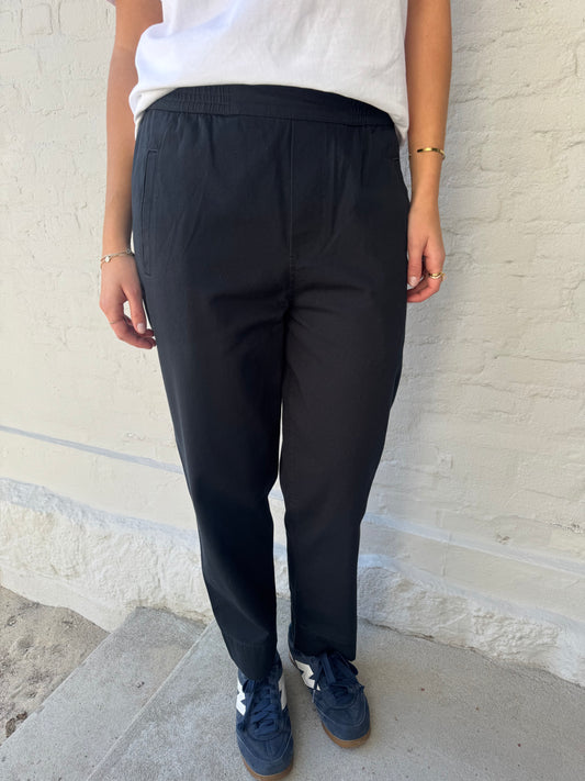 Aiayu Coco Pant Twill Bukser - Black Navy