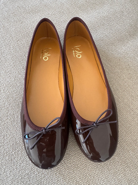 Lolo Ballerina Capri Brun Lak