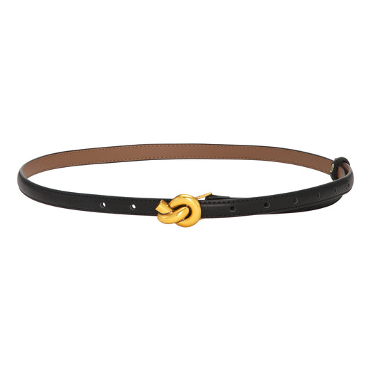 Plissé Knot Belt