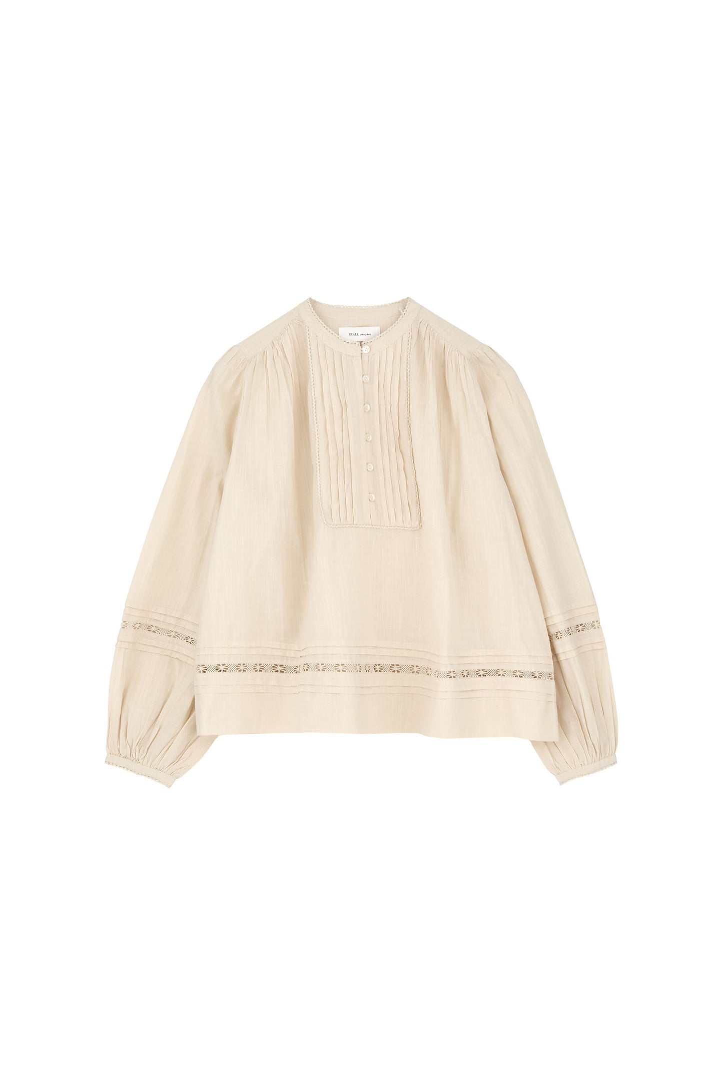 Skall Studio Leaf Shirt White