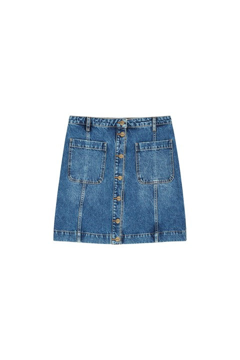 Skall Studio Margaux Skirt - Blue