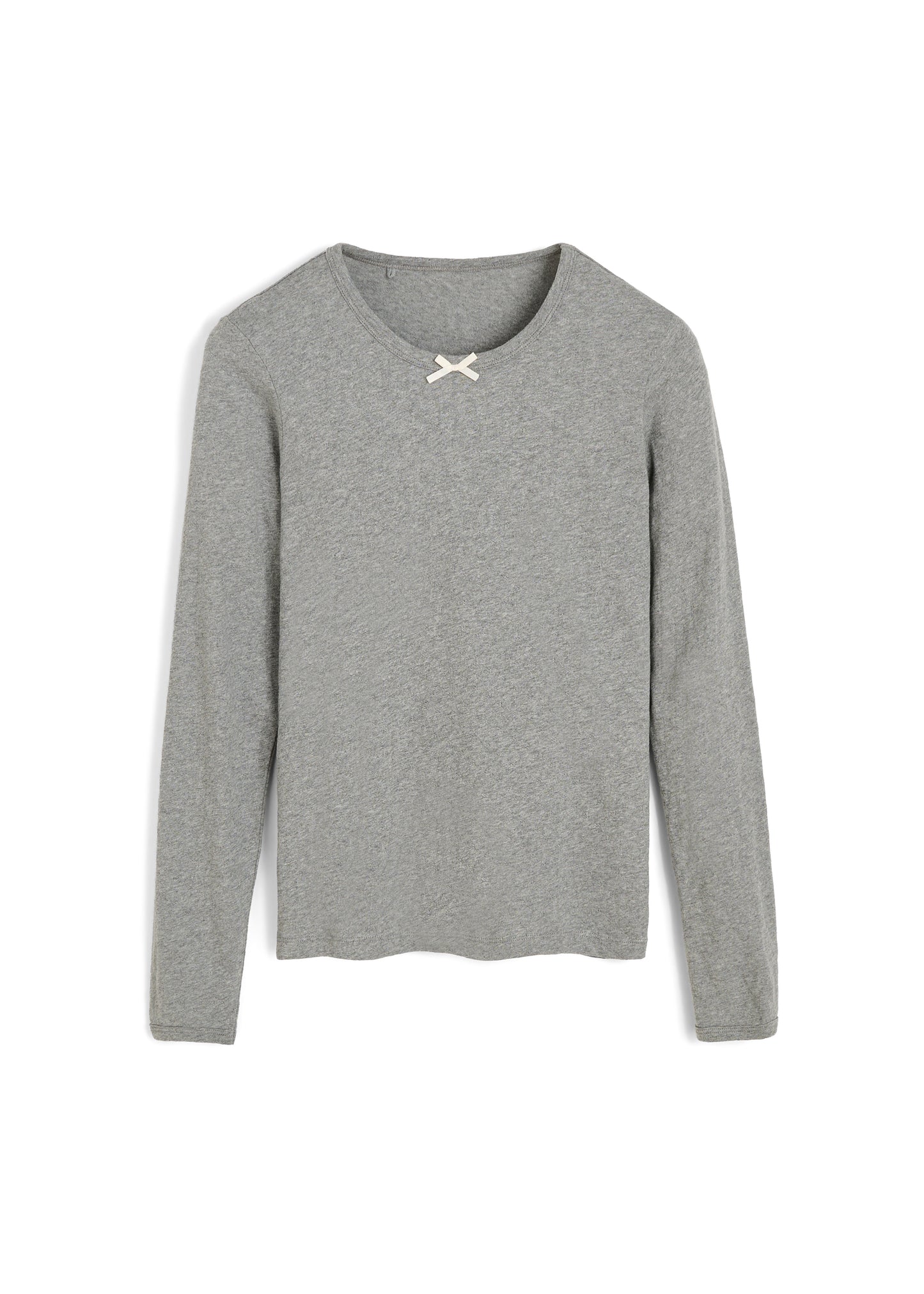 Aiayu Messhu Long Sleeve - Grey Melange