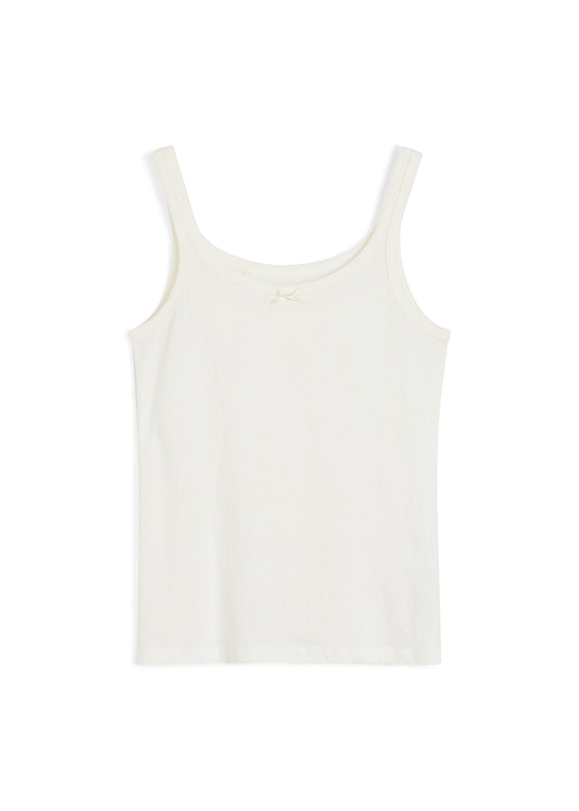 Aiayu Messhu Tank Top White