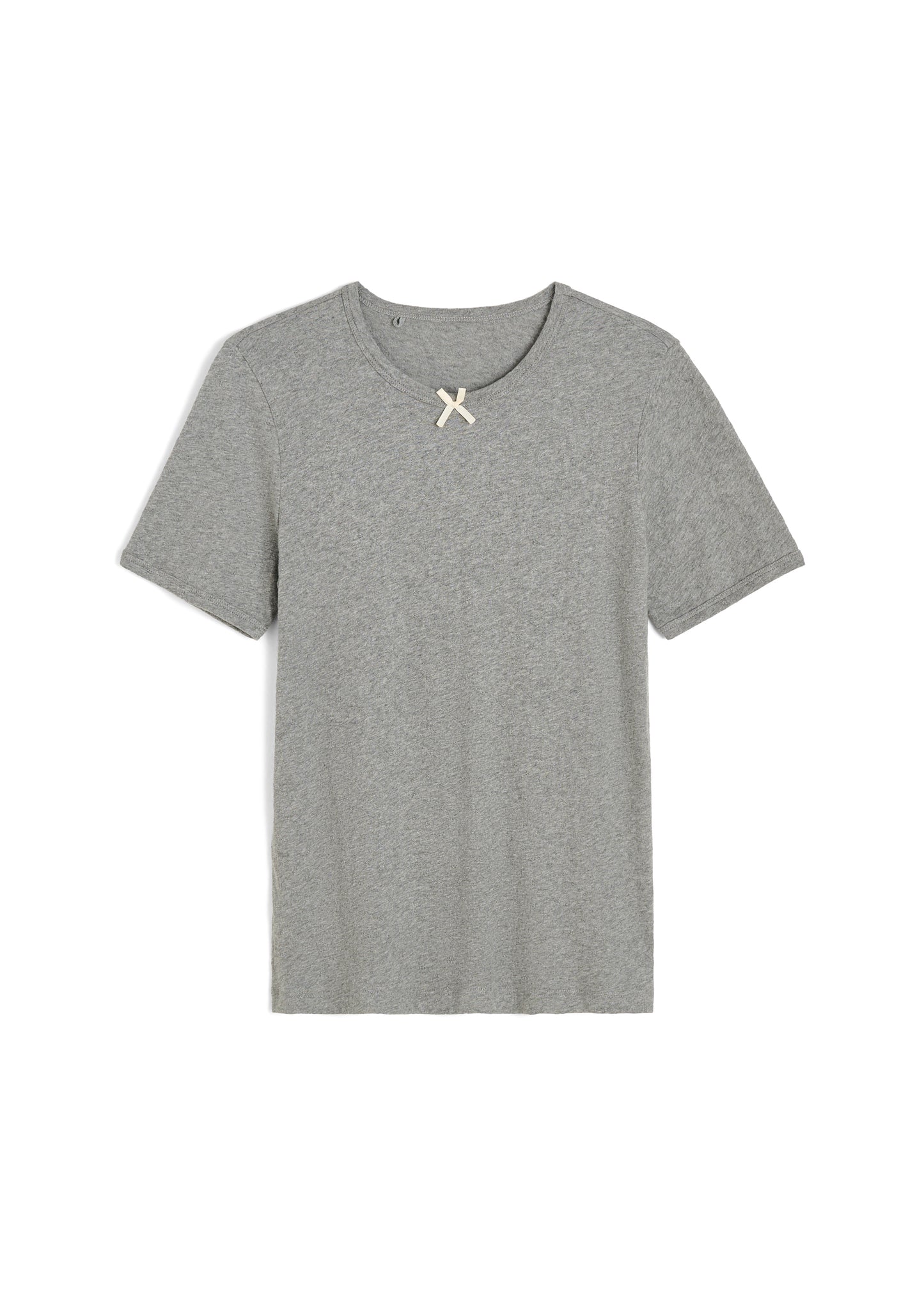 Aiayu Messhu Tee - Grey Melange