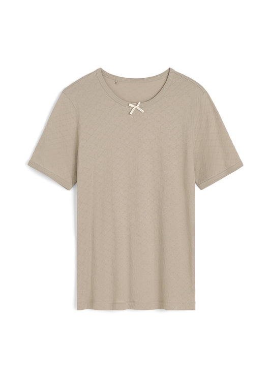 Aiayu Messhu Tee T-shirt - Dried Herb
