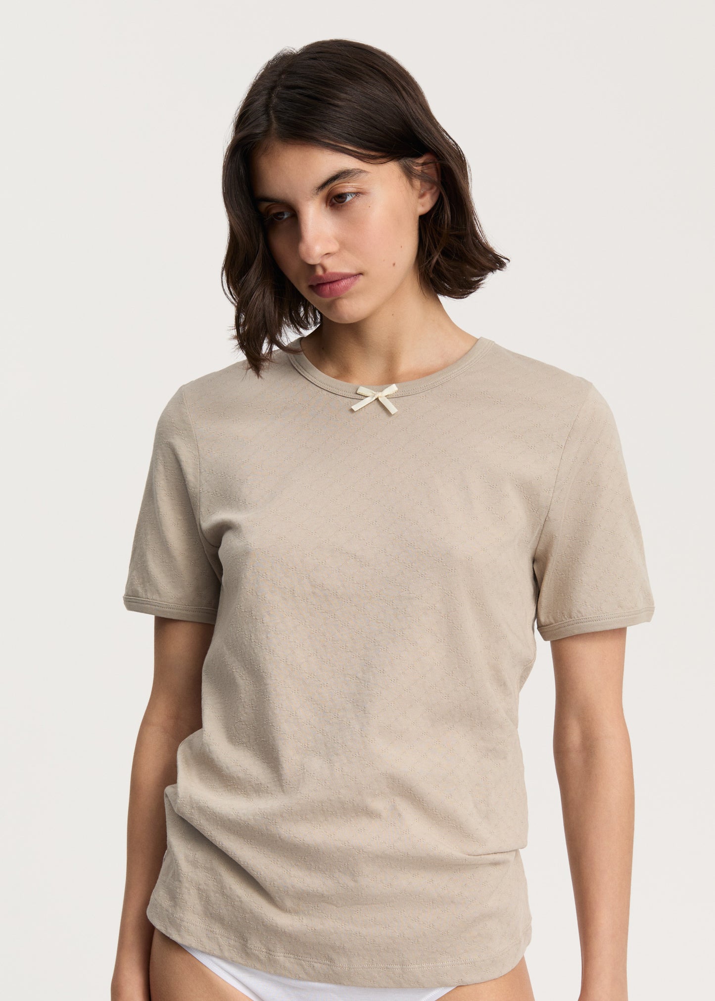 Aiayu Messhu Tee T-shirt - Dried Herb