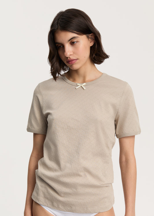 Aiayu Messhu Tee T-shirt - Dried Herb