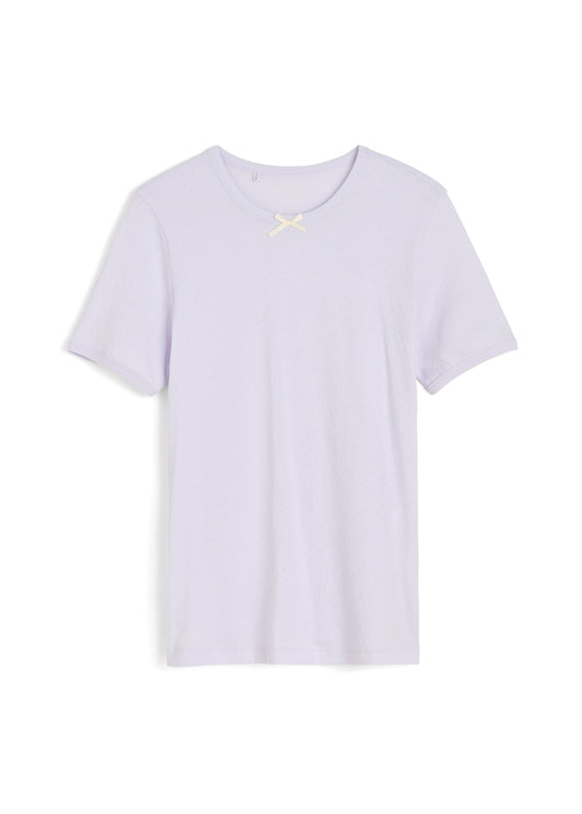Aiayu Messhu Tee T-shirt - Misty Lilac