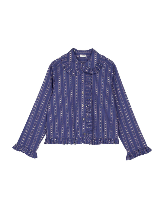 APOF Naomi Shirt Skjorte - Blue