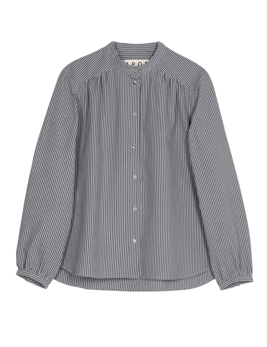 Apof Nicole Shirt - Grey Stripe