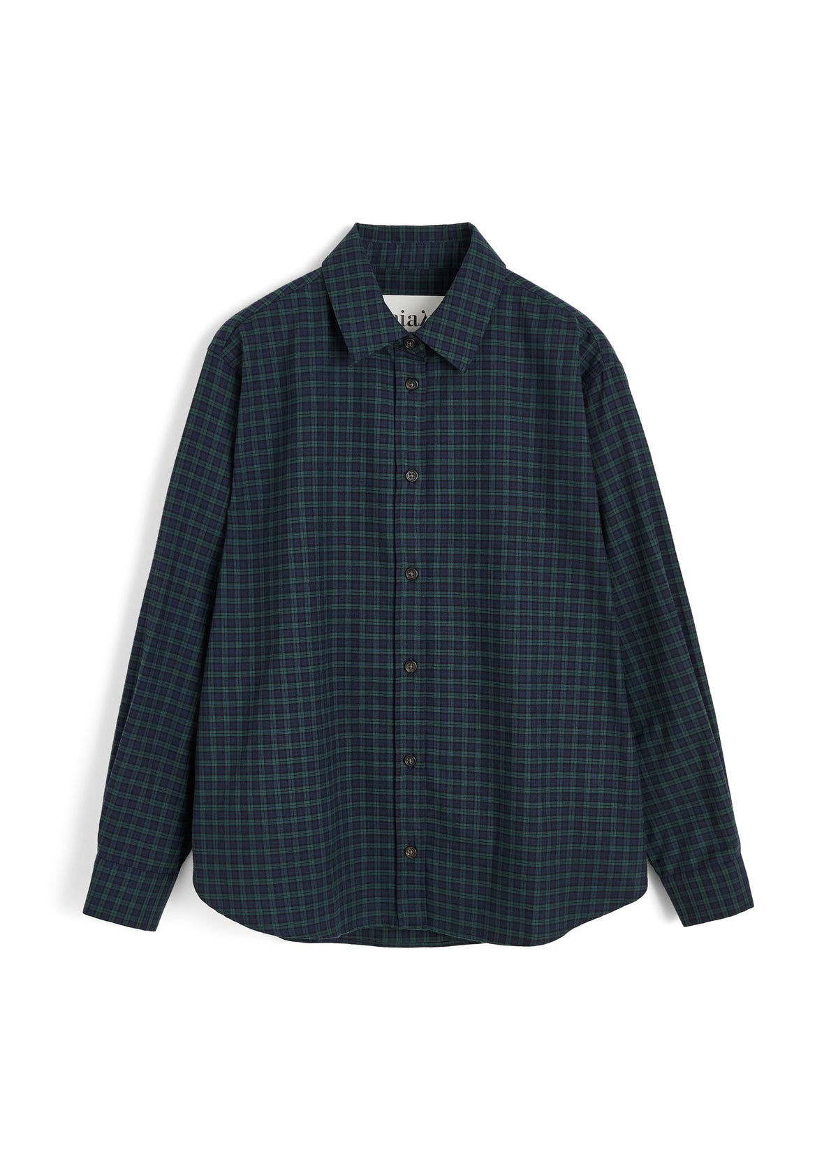 Aiayu Penny Shirt Check - Evergreen