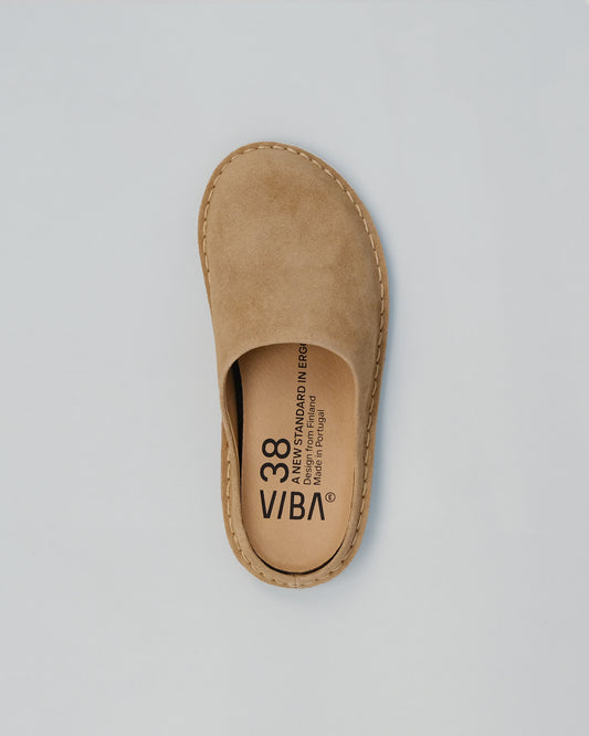 Viba Roma Bio Suede Sandal - Desert Sand