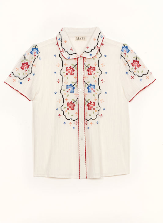 MABE Ruby Top Skjorte - Ecru