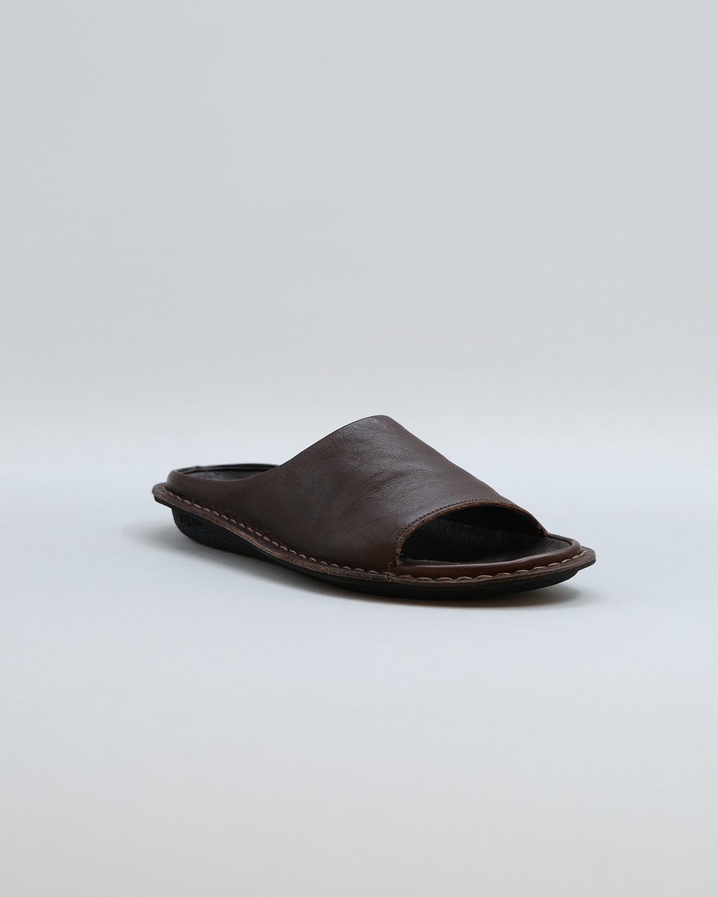 Viba Saint Tropez Leather Sandal - Cocoa Brown