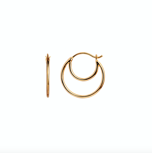 Stine A Double Creol Earring