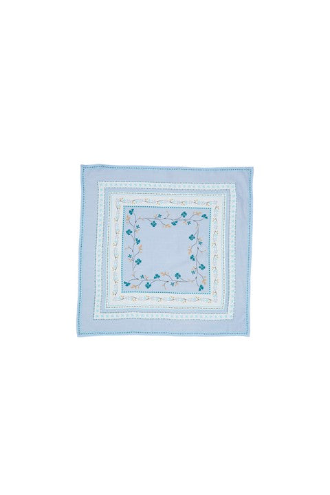 Skall Studio Floral Scarf Tørklæde - Aqua