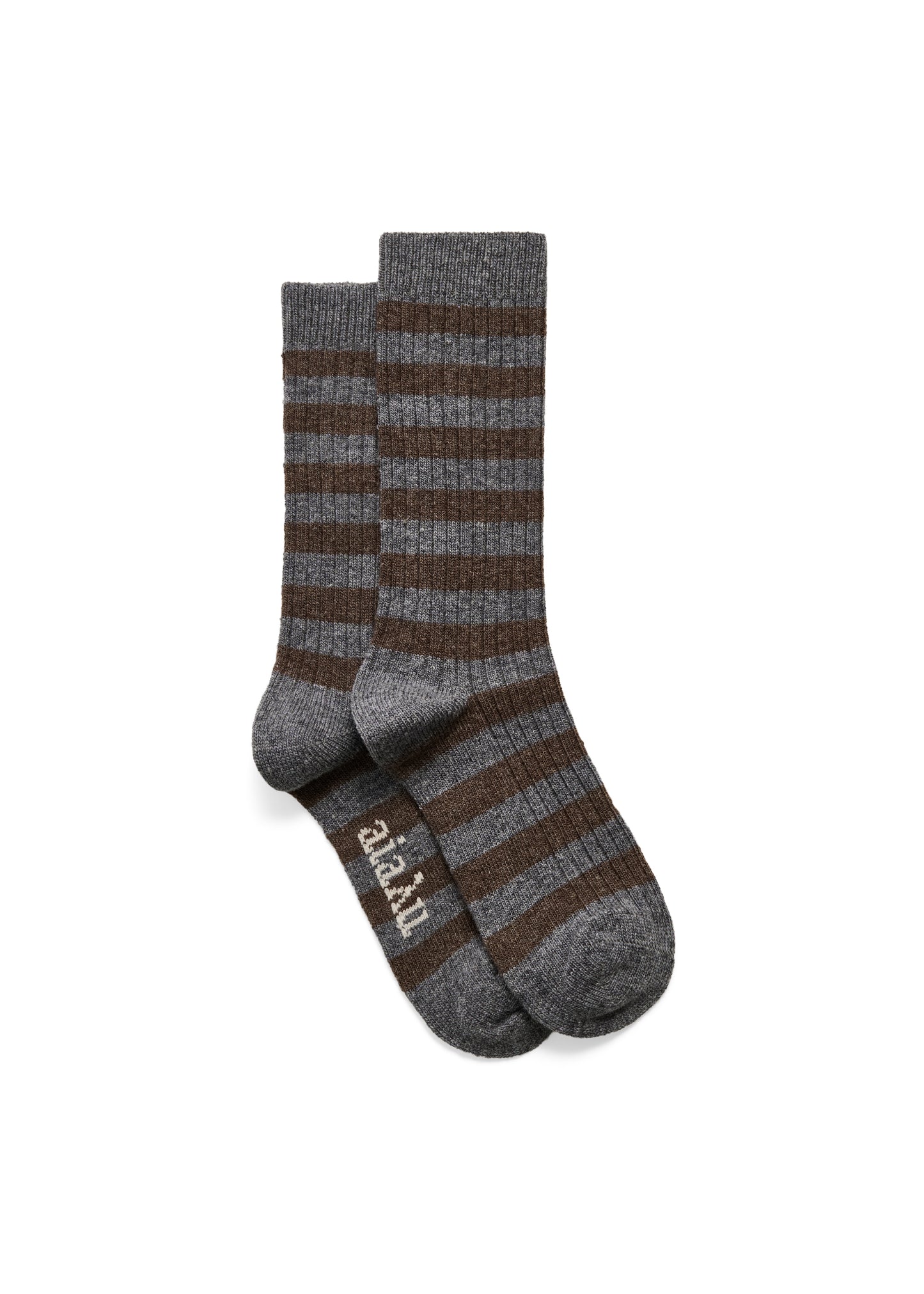 Aiayu Striped Cashmere Sock